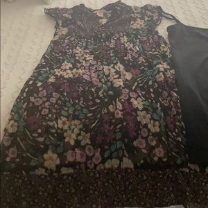 Fire Los Angeles see through dress